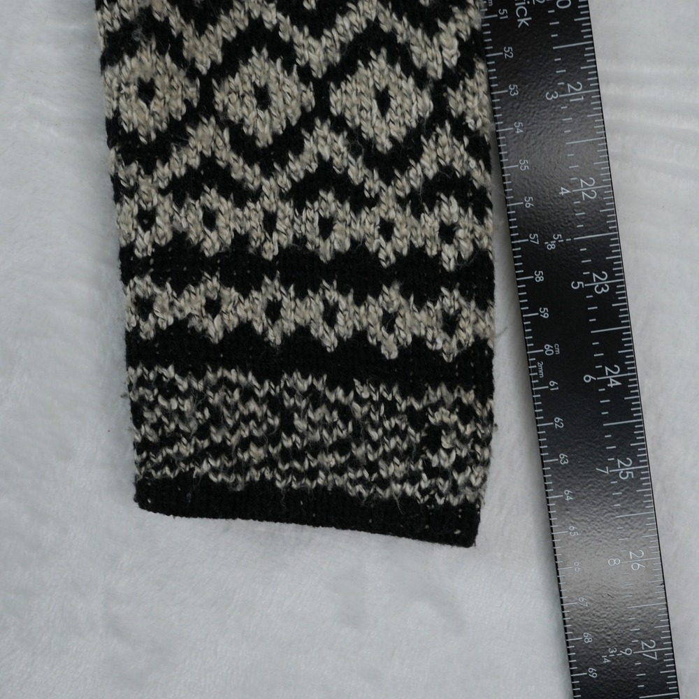 Lucky Brand Cardigan Womens S Aztec Geometric Shawl Sweater Southwestern Boho - Picture 13 of 13